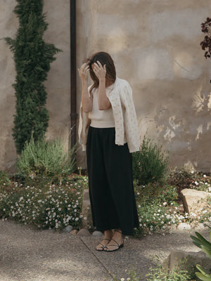 POINTELLE MABEL CARDIGAN