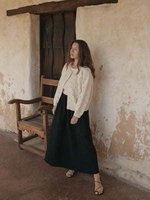 POINTELLE MABEL CARDIGAN