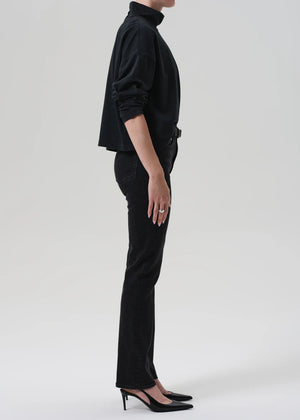 ZURIE STRAIGHT - WILLOW (BLACK)