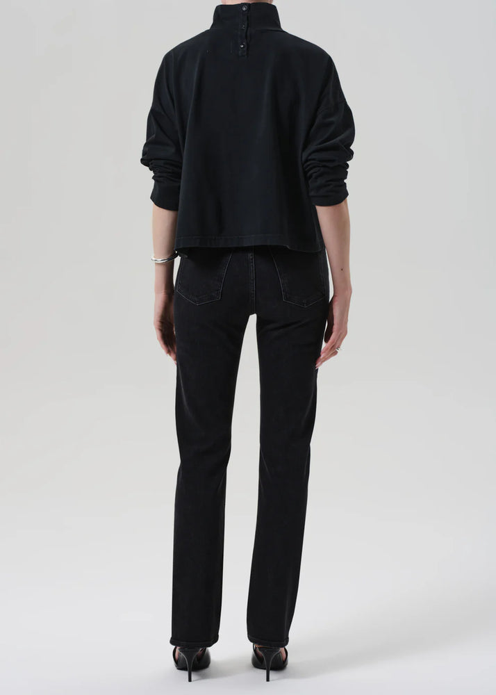 ZURIE STRAIGHT - WILLOW (BLACK)