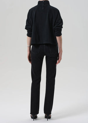ZURIE STRAIGHT - WILLOW (BLACK)