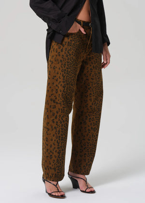 MIRO LONG RELAXED - SEPIA CHEETAH