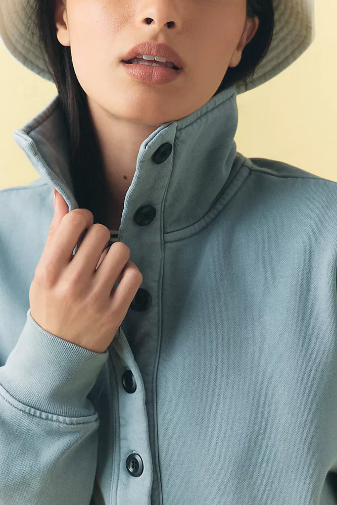 MIRELLE FUNNEL NECK - HEMATITE