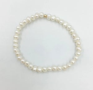 FRESHWATER PEARL BRACELET - 4mm