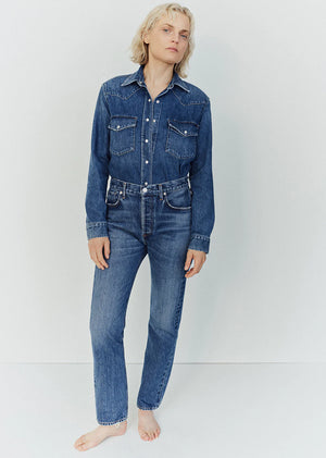 CROPPED WESTERN SHIRT - CHAYA