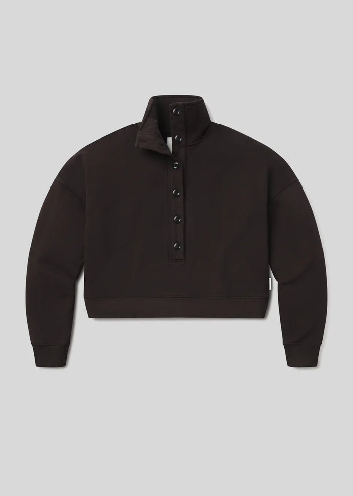 MIRELLE FUNNEL NECK - CHOCOLATE