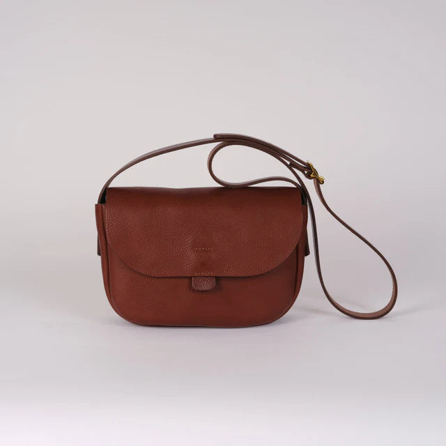MIDI ORBED TAB BAG - CHESNUT