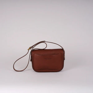 MIDI ORBED TAB BAG - CHESNUT
