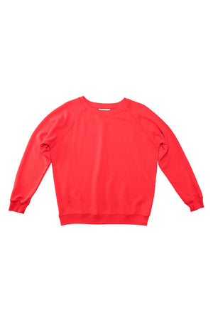 BONFIRE SWEATSHIRT - POPPY RED