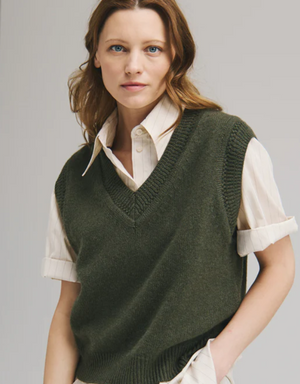 BOXY SWEATER VEST