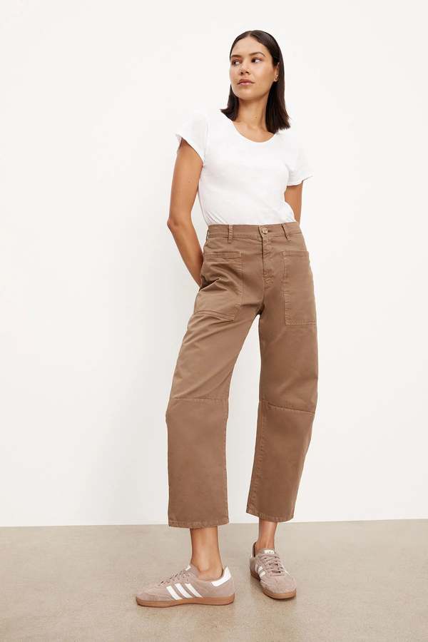 BRYLIE SANDED TWILL PANT