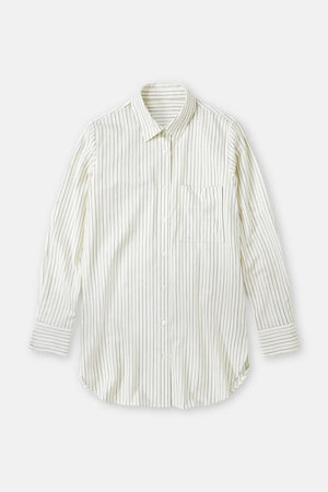 BOYFRIEND SHIRT WITH PINSTRIPES