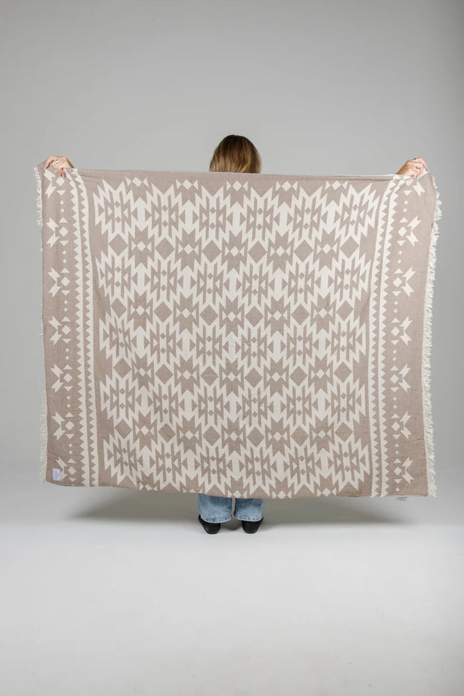 THE COAST FLEECE THROW