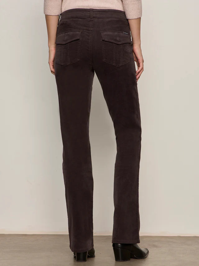 CORDUROY HAYDEN BOOTCUT PANT - SEMI SWEET