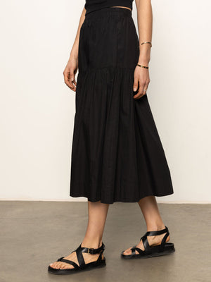 POPLIN PRARIE SKIRT