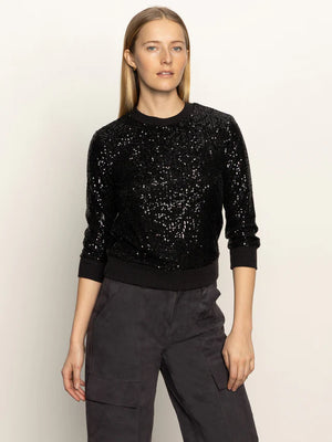 RELAXED SPARKLE POPOVER - BLACK