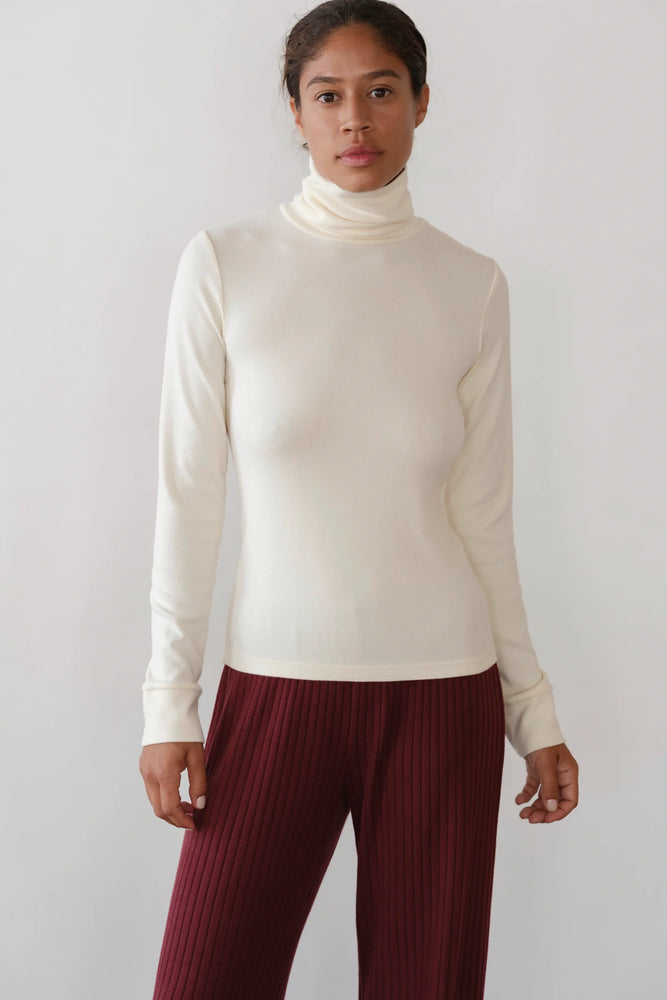 THE BABY RIB TURTLENECK