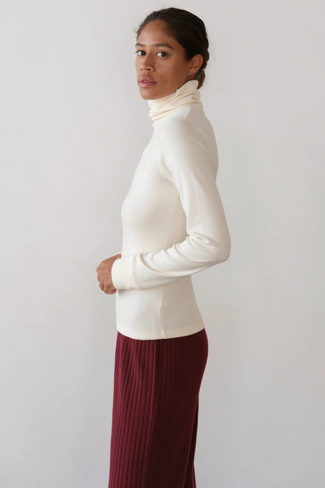 THE BABY RIB TURTLENECK