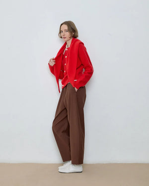MILA SCARLET CARDIGAN