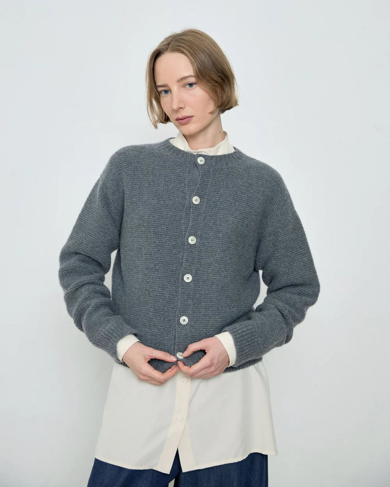 MILA GREY CARDIGAN