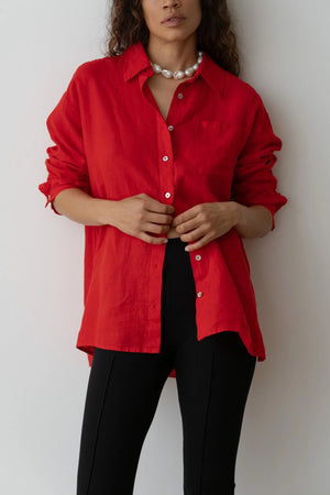 THE LINEN RELAXED SHIRT