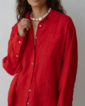 THE LINEN RELAXED SHIRT