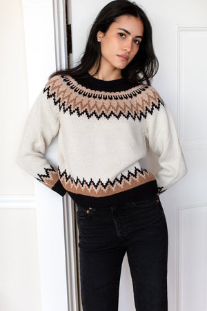 
            
                Load image into Gallery viewer, FAIR ISLE CREWNECK
            
        