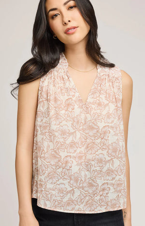 SOFIA FLORAL TANK