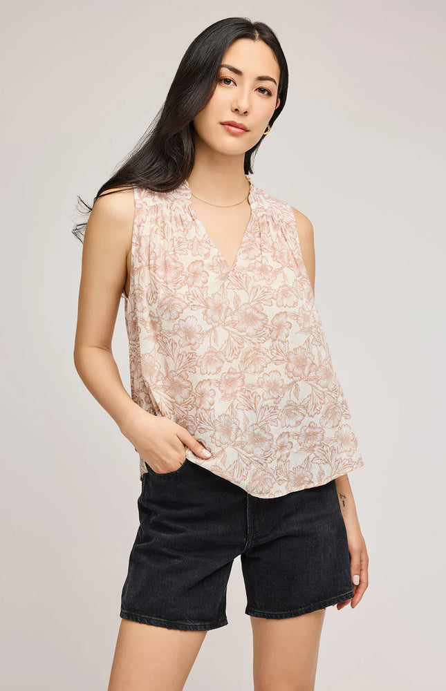 SOFIA FLORAL TANK