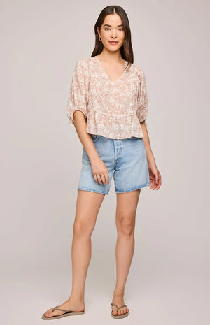 SERAFINA FLORAL BLOUSE