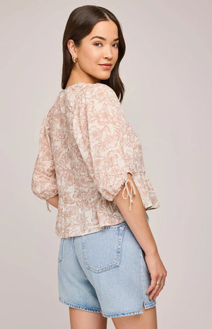 SERAFINA FLORAL BLOUSE