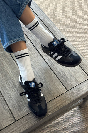 BOYFRIEND SOCKS - WHITE