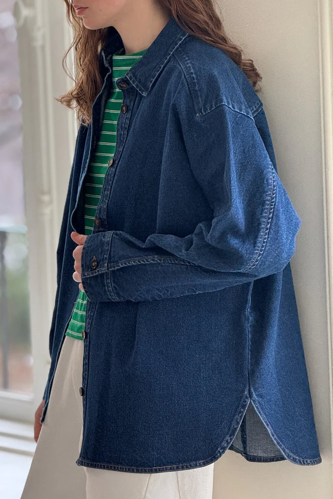 OWEN SHIRT - DARK DENIM