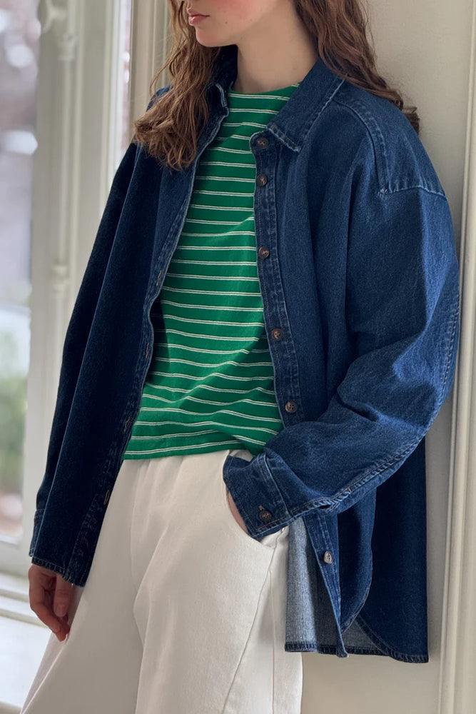 OWEN SHIRT - DARK DENIM