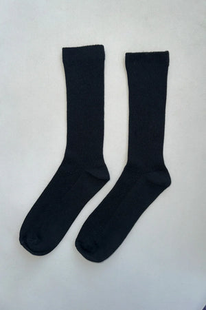 TROUSER SOCKS - BLACK