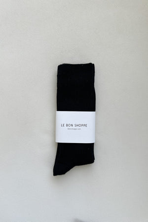 TROUSER SOCKS - BLACK