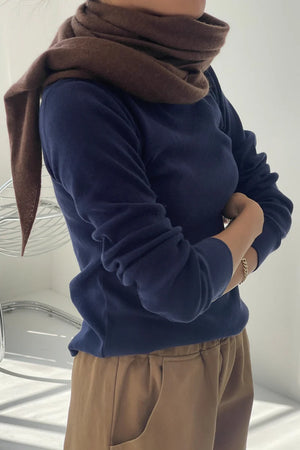 CASHMERE SHAWL - MOCHA