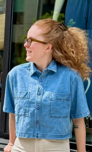 PHINNEY DENIM SHIRT - LIGHT