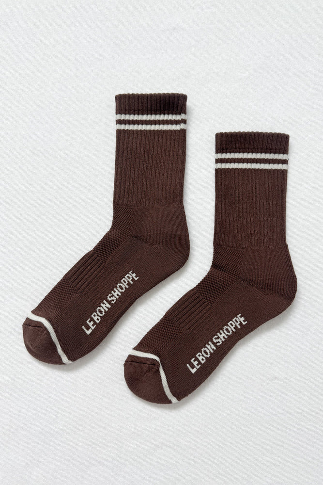 BOYFRIEND SOCKS - WOOD