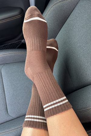 BOYFRIEND SOCKS - WOOD