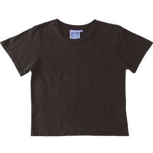 CROPPED LOREL TEE - COFFEE BEAN