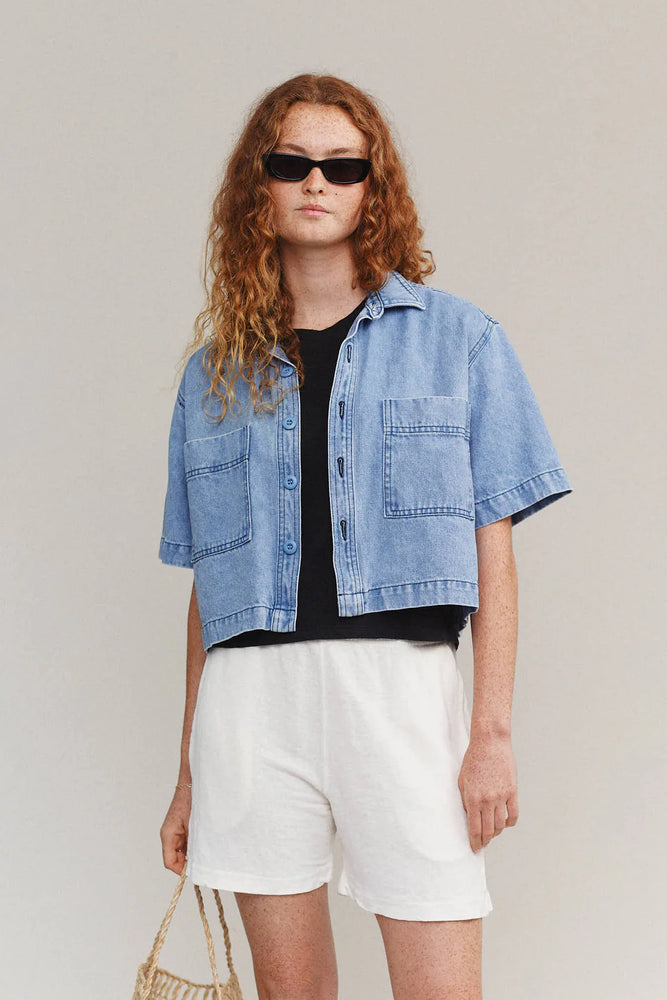 PHINNEY DENIM SHIRT - LIGHT