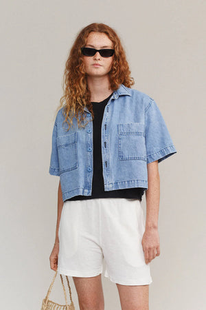 PHINNEY DENIM SHIRT - LIGHT