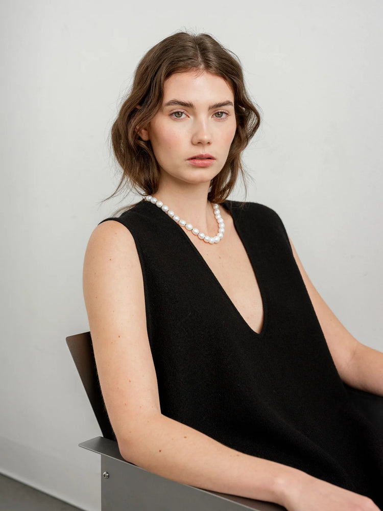 MOSS NECKLACE - FRESH WATER PEARL