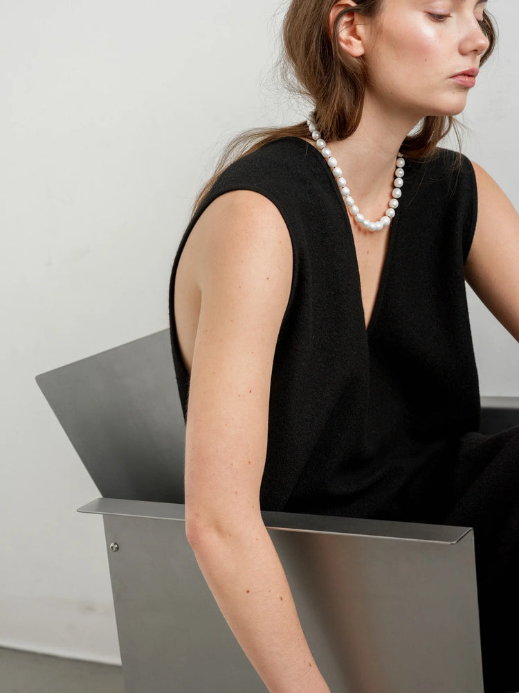 MOSS NECKLACE - FRESH WATER PEARL