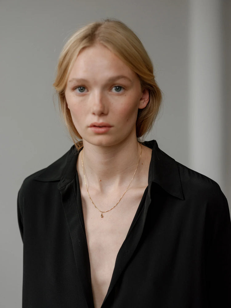 LACRIMA CHARM NECKLACE - GOLD