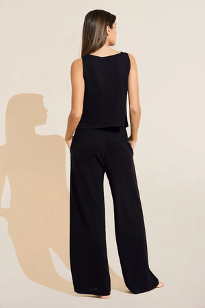 ORGANIC LINEN HIGH WAISTED PANT