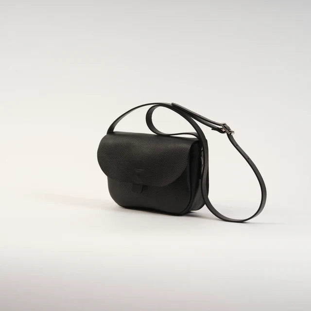MIDI ORBED TAB BAG - BLACK