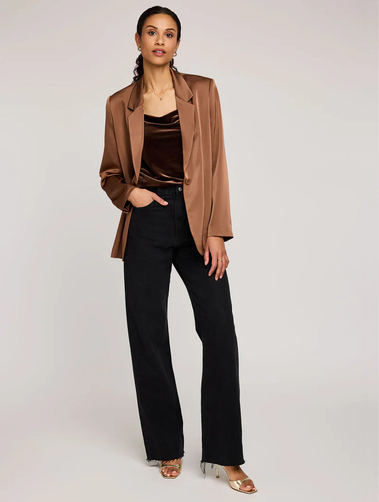DIONE BLAZER - CHESNUT