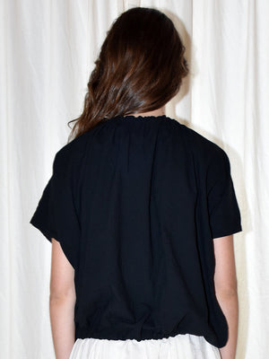 NINA BLOUSE - BLACK